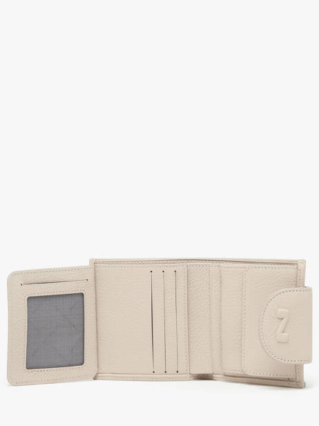 Leather Trifold Wallet Nathan baume Beige original n 116N other view 1