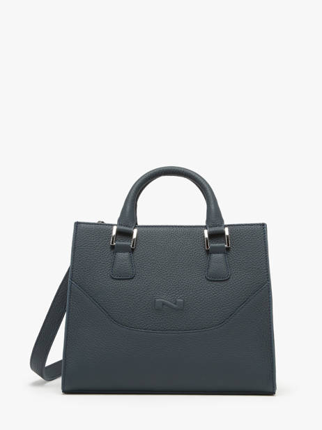 Leather Chloé Satchel Nathan baume Blue event 6