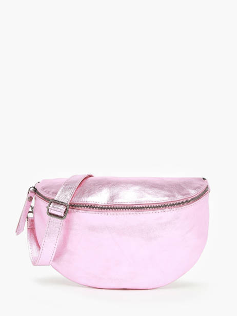 Leather Nine Belt Bag Milano Pink nine NI21123