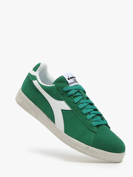 Sneakers In Leather Diadora Green unisex 181202 other view 1