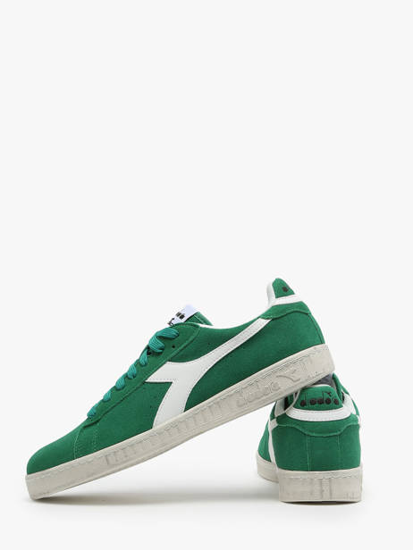 Sneakers In Leather Diadora Green unisex 181202 other view 3
