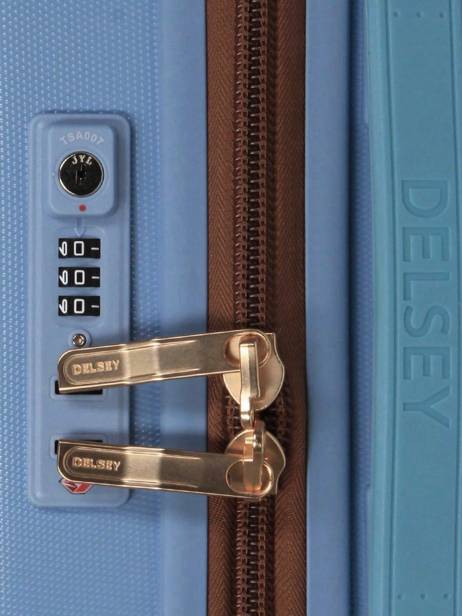 Cabin Luggage Delsey Blue freestyle 3859803 other view 1