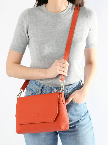 Leather Tycia Crossbody Bag Nathan baume Orange victoria 89 other view 1
