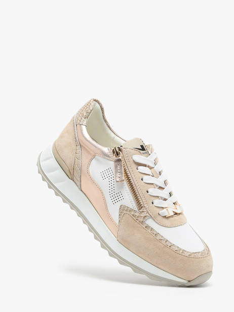 Sneakers In Leather Nathan baume Beige women 241NS01 other view 1