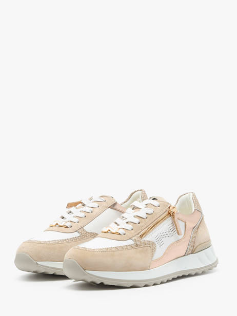 Sneakers In Leather Nathan baume Beige women 241NS01 other view 5