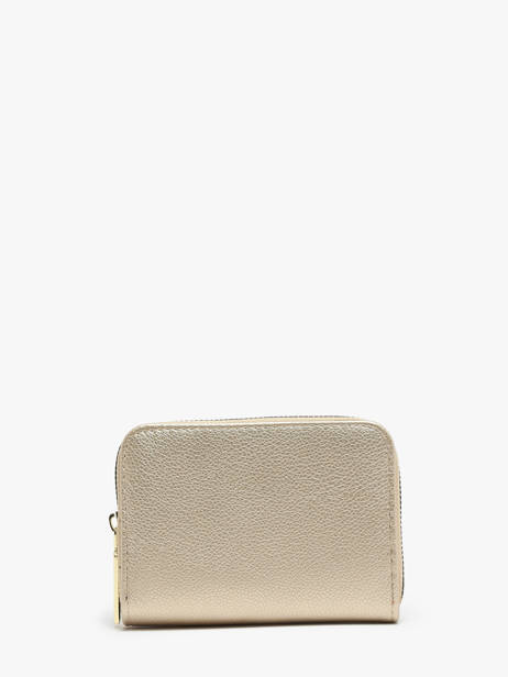 Coin Purse With Card Holder Miniprix Gold sable 78SM2577