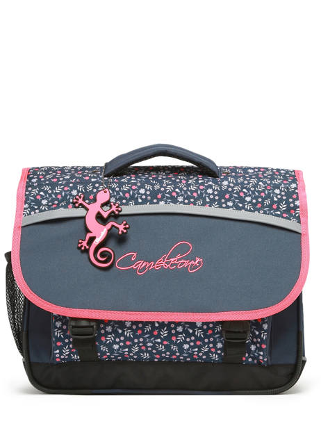 Cartable Enfant 2 Compartiments Cameleon Rose actual CA38 vue secondaire 6