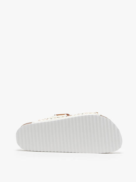 Mules Fusbett Colors of california Blanc women HCBIO406 vue secondaire 4