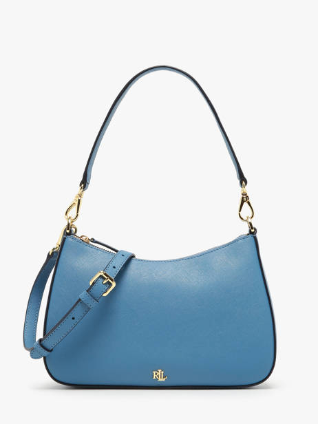 Leather Danni 26 Shoulder Bag Lauren ralph lauren Blue danni 31883768