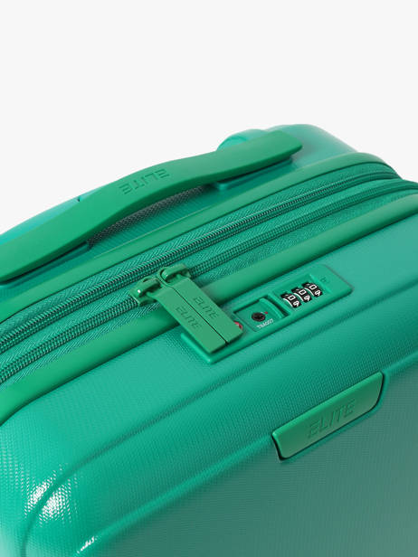 Cabin Luggage Elite Green pure bright E2121B other view 1