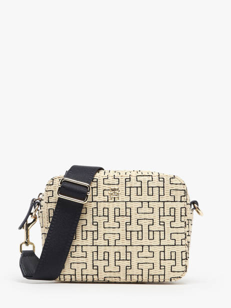 Sac Bandoulière Th City Paille Tommy hilfiger Or th city AW16149