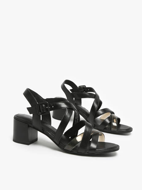 Heeled Sandals In Leather Tamaris Black women 42 other view 2