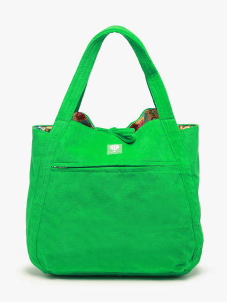 Shoulder Bag Eponge Le voyage en panier Green eponge PM794