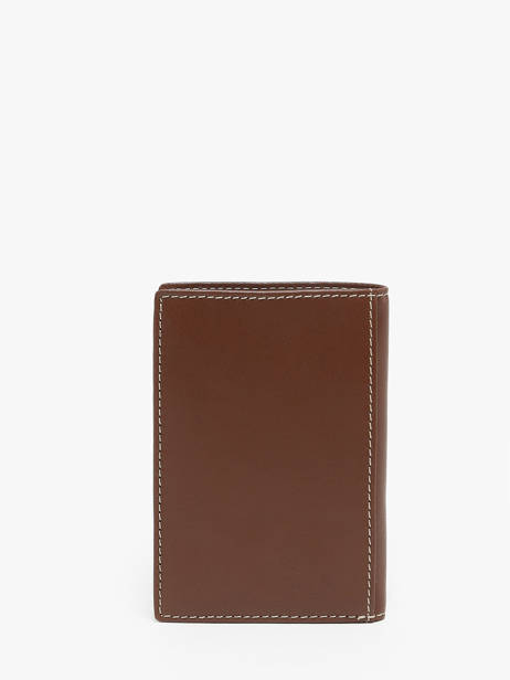 Wallet Leather Serge blanco Brown marfa MAR21019 other view 3