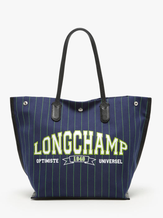 Longchamp Essential université Besaces Bleu