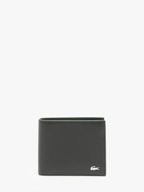 Wallet Leather Lacoste Black fg NH4573FW