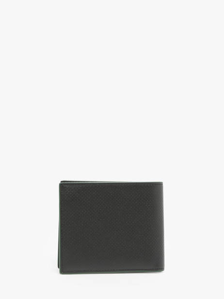 Wallet Leather Lacoste Black fg NH4573FW other view 2