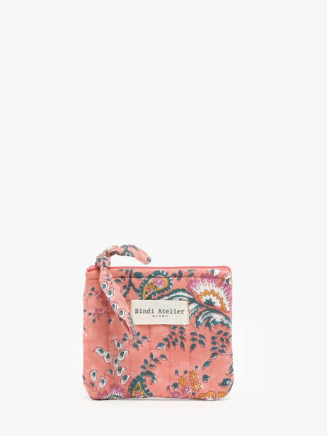 Coin Purse Bindi atelier Pink floral PM