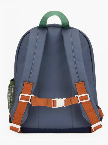 Backpack Hello hossy Blue cool kids M6 other view 4
