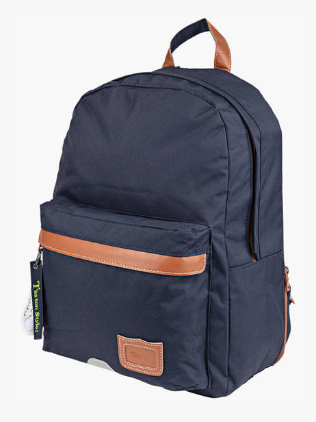 1 Compartment Backpack Tann's Blue les fantaisies g 62111 other view 2