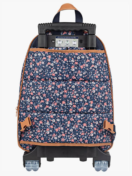2-compartment Wheeled Schoolbag Tann's Multicolor les fantaisies f 73269 other view 5