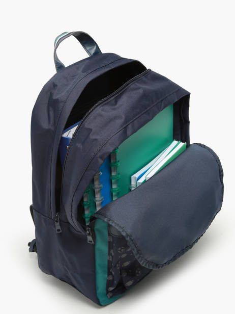 2-compartment Backpack Tann's Blue les fantaisies g 63257 other view 3
