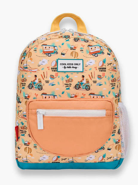 Sac à Dos Hello hossy Orange cool kids P6