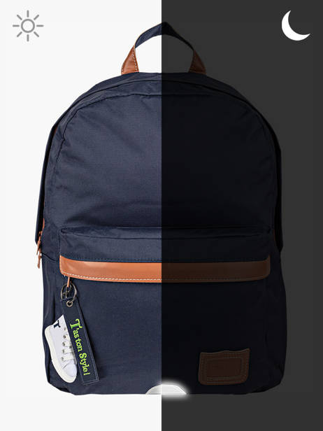 1 Compartment Backpack Tann's Blue les fantaisies g 62111 other view 5