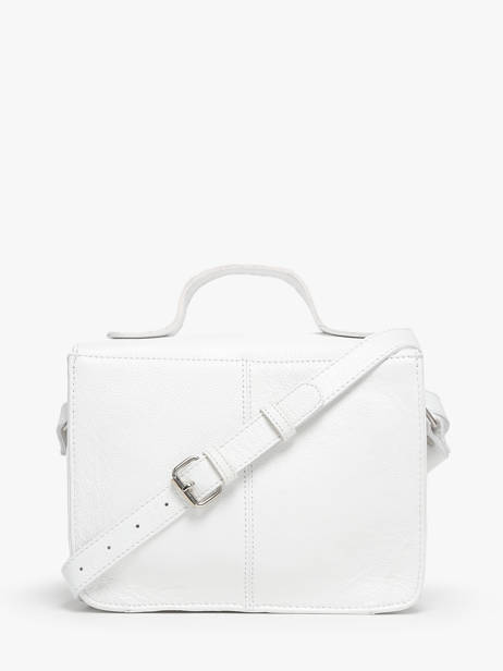 Leather Melle George Vedette Crossbody Bag Paul marius White vedette GEORGVED other view 4