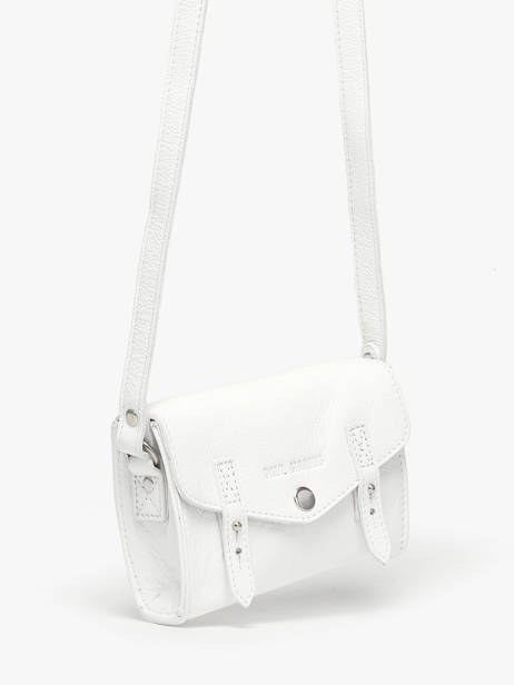 Crossbody Bag Vedette Leather Paul marius White vedette MINIVED other view 1