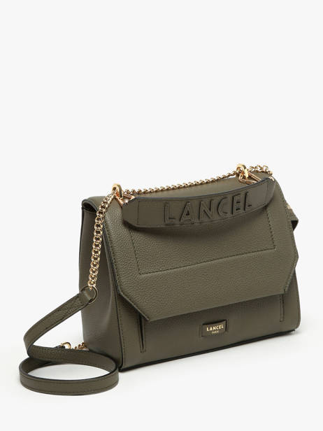 Top Handle M Ninon Leather Lancel Green ninon A09222 other view 2