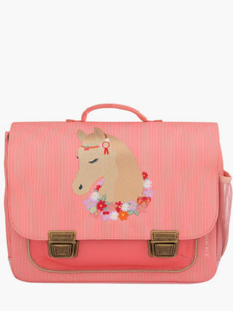 2-compartment Classic Midi Satchel Jeune premier Pink classics C