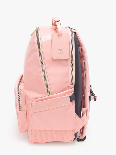 Bobby Backpack 1 Compartment Jeune premier Pink daydream girls G other view 2