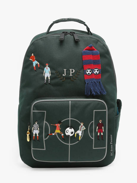 Bobby Backpack 1 Compartment Jeune premier Green daydream boys B