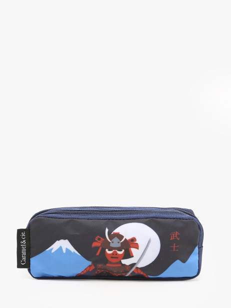 2-compartment Pouch Caramel et cie Blue fier GA