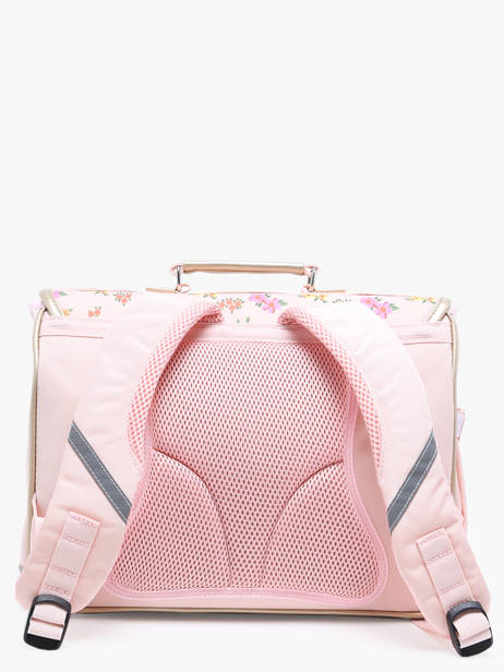Cartable 2 Compartiments Caramel et cie Rose boheme FI vue secondaire 4