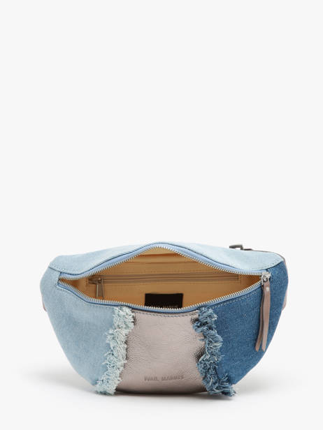 Sac Banane Paul marius Bleu denim acier BANANDEA vue secondaire 3