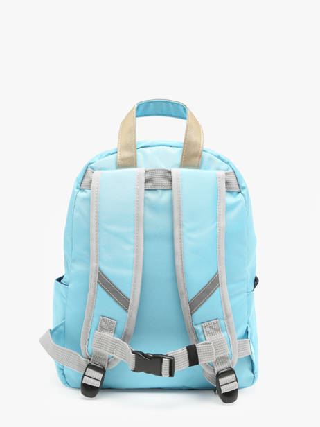 Mini Backpack Caramel et cie Blue boheme FI other view 4