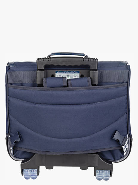 Wheeled Satchel Tann's Blue les fantaisies g 43252 other view 5