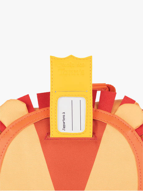 Mini Backpack Tann's Orange ecole des tann's 64515 other view 4