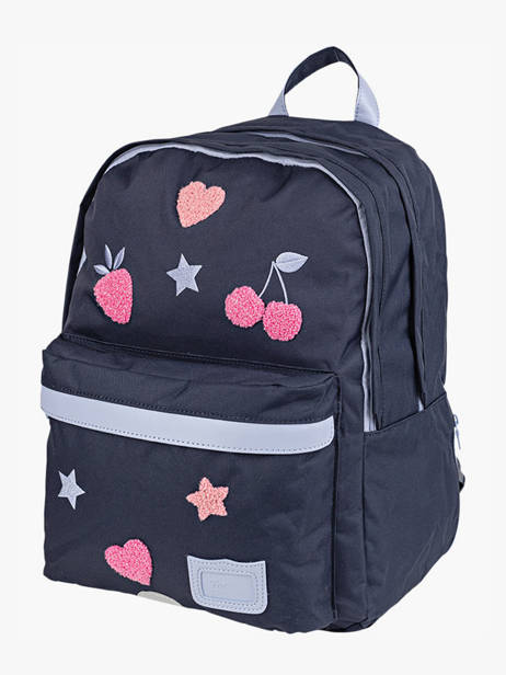 2-compartment Backpack Tann's Blue les fantaisies f 62249 other view 2