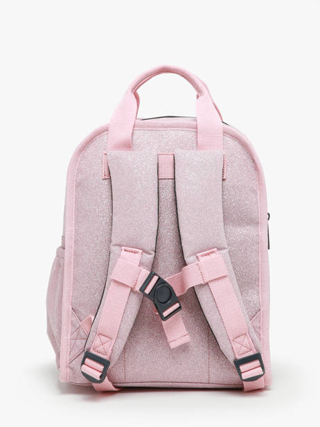 1 Compartment Backpack Jack piers Pink jp girls G other view 4