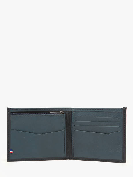Wallet With Coin Purse Cadence Leather Etrier Blue cadence ECAD5009 other view 1