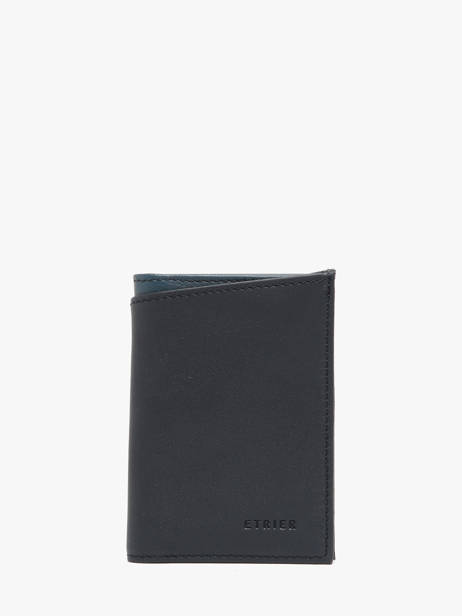 Portefeuille Porte-monnaie Cadence Cuir Etrier Bleu cadence ECAD5010