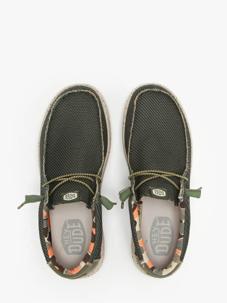 Moccasins Hey dude Green men 40019 other view 4