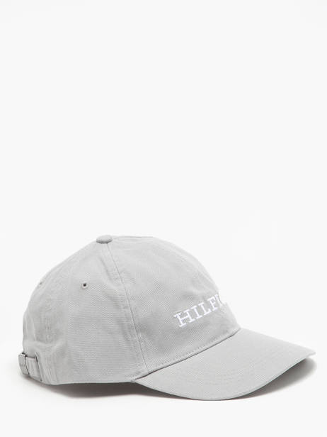 Casquette Tommy hilfiger Gris th monotype AM12537 vue secondaire 1