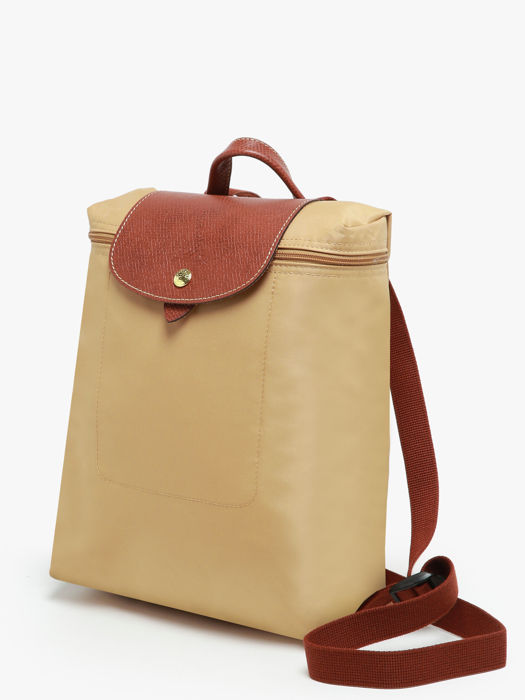 Longchamp Le pliage original Sac à dos Beige