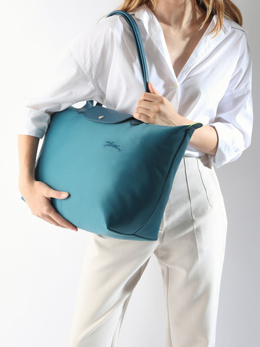 Longchamp Le pliage green Besaces Bleu