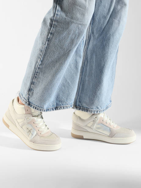 Sneakers En Cuir Calvin klein jeans Multicolore women 14890GE vue secondaire 1