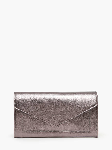 Wallet Etincelle Irisée Leather Etrier Silver etincelle irisee EETI5008